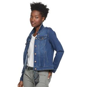Sonoma Women’s Goods For Life Everyday Blue Denim Jean Jacket - Denim Jacket